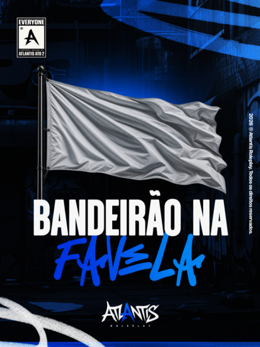 Bandeirão na Favela